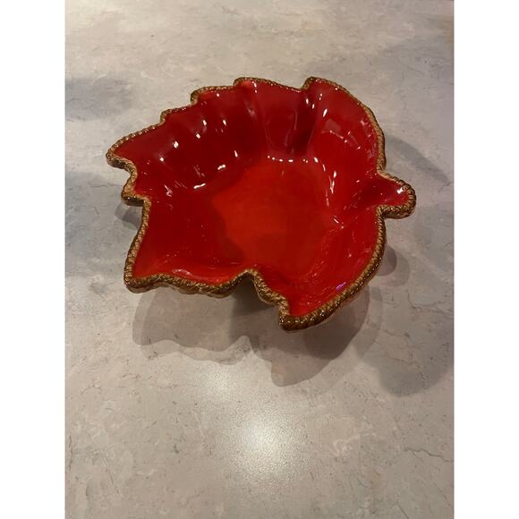 Temptations by Tara Harvest Leaf 1.0Qt Casserole Serving Dish 11x9.5x2.5 New - Picture 6 of 9